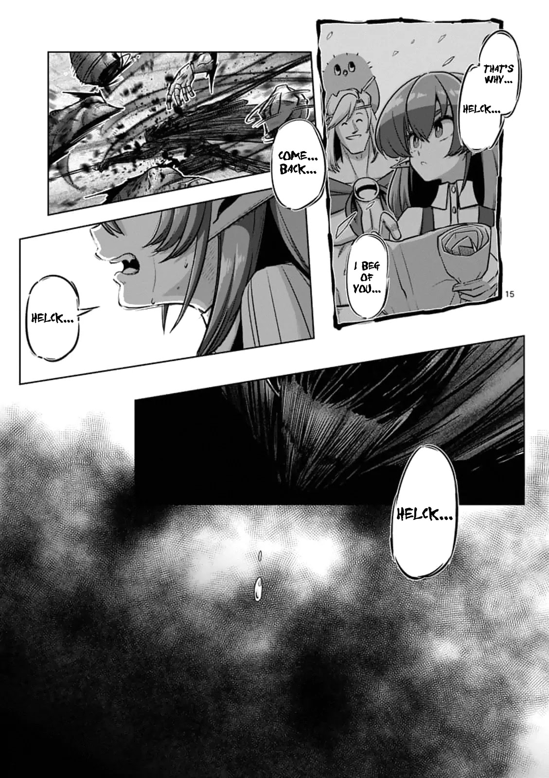 Helck Chapter 99 page 15 - Chapter 99: My Precious Friend