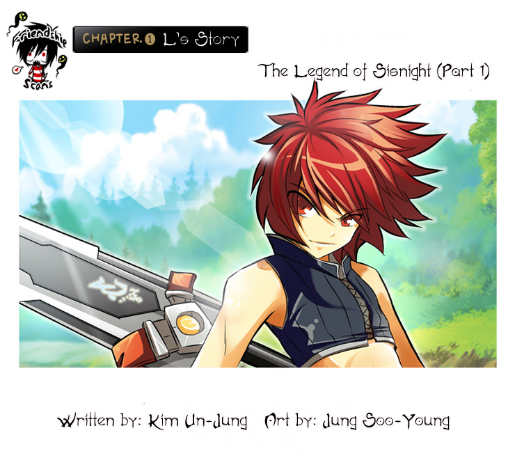 Helios Chronicles Chapter 1.2 page 4 - Chapter 1 v2 : L's Story - The Legend of the Sheath Knight (Part 1)