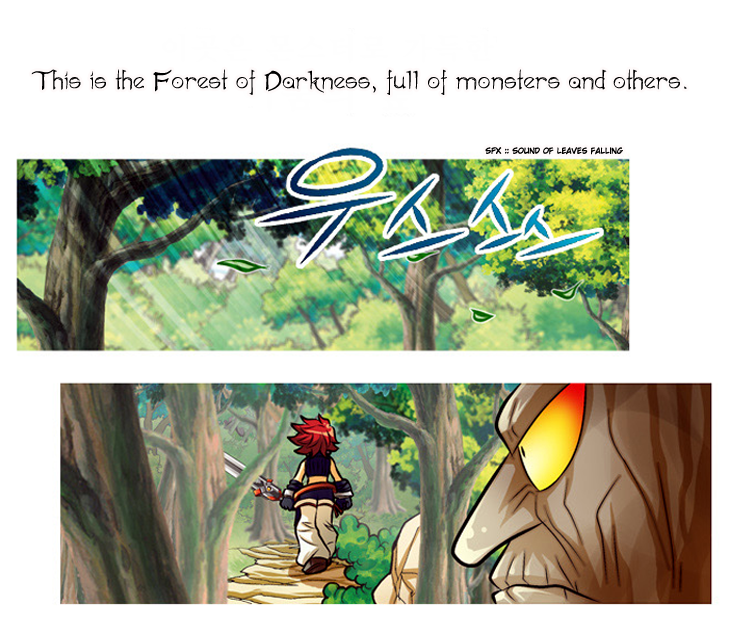 Helios Chronicles Chapter 1.2 page 5 - Chapter 1 v2 : L's Story - The Legend of the Sheath Knight (Part 1)