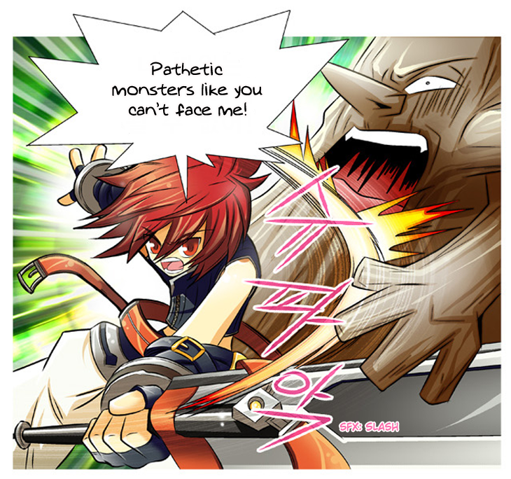 Helios Chronicles Chapter 1.2 page 6 - Chapter 1 v2 : L's Story - The Legend of the Sheath Knight (Part 1)