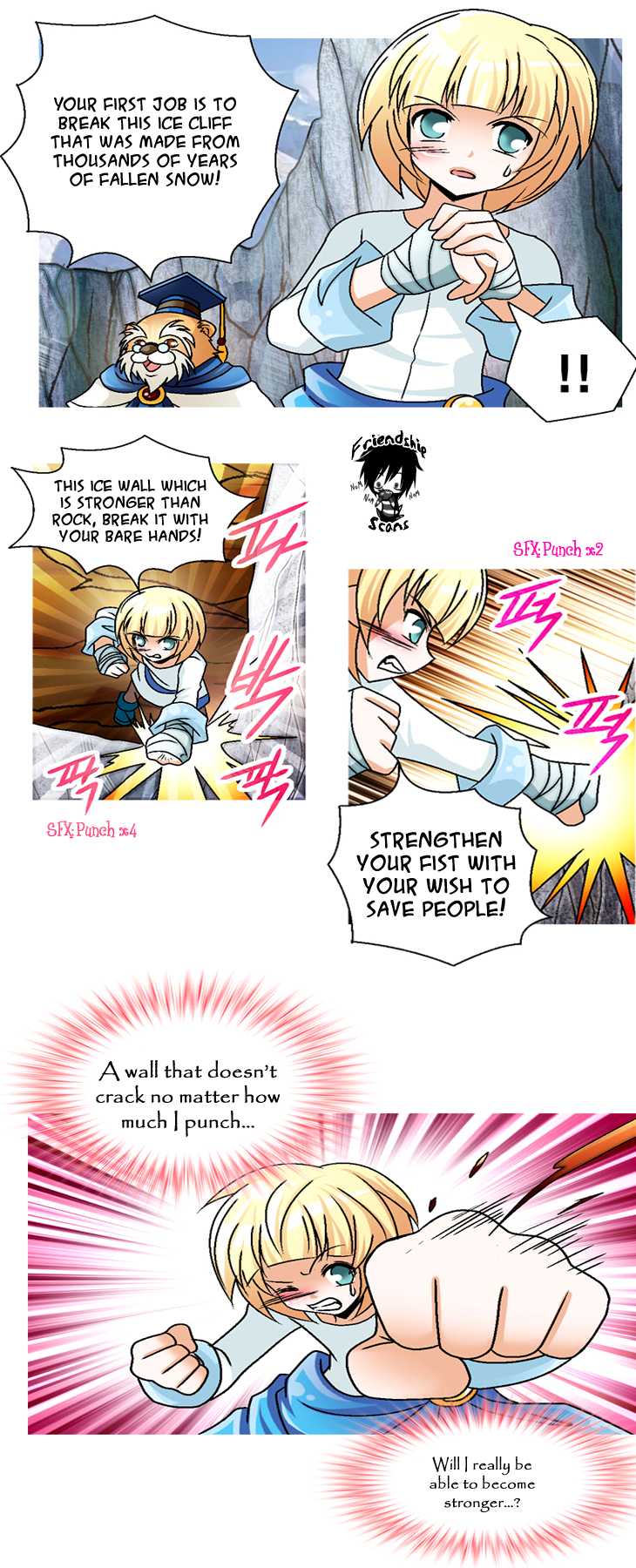 Helios Chronicles Chapter 11.2 page 11 - Chapter 11 v2 : Chung's Story - The Legend of the Shooting Guardian (Part 1)