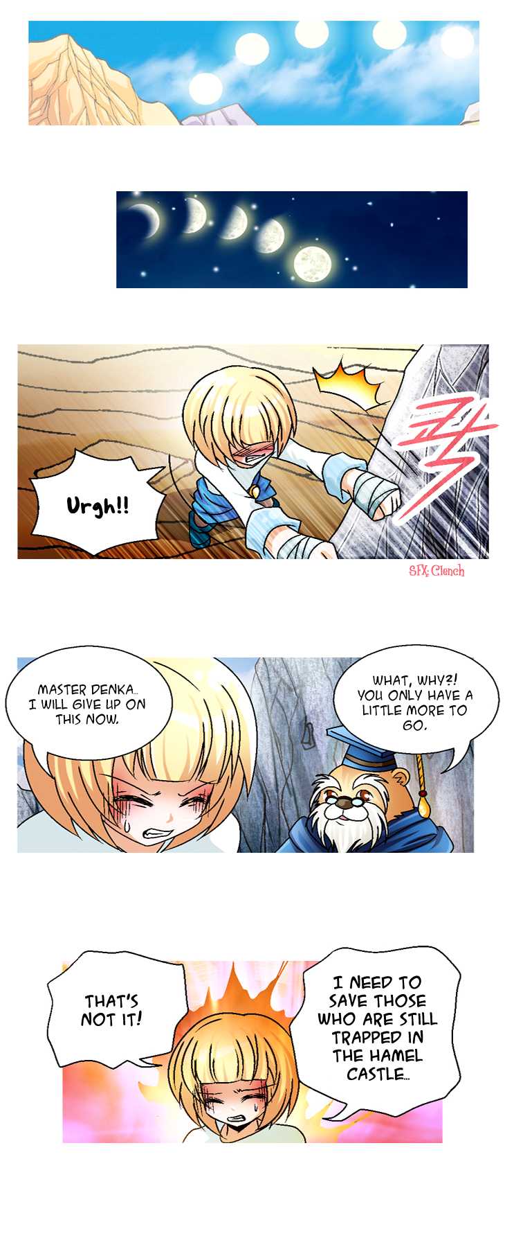Helios Chronicles Chapter 11.2 page 12 - Chapter 11 v2 : Chung's Story - The Legend of the Shooting Guardian (Part 1)
