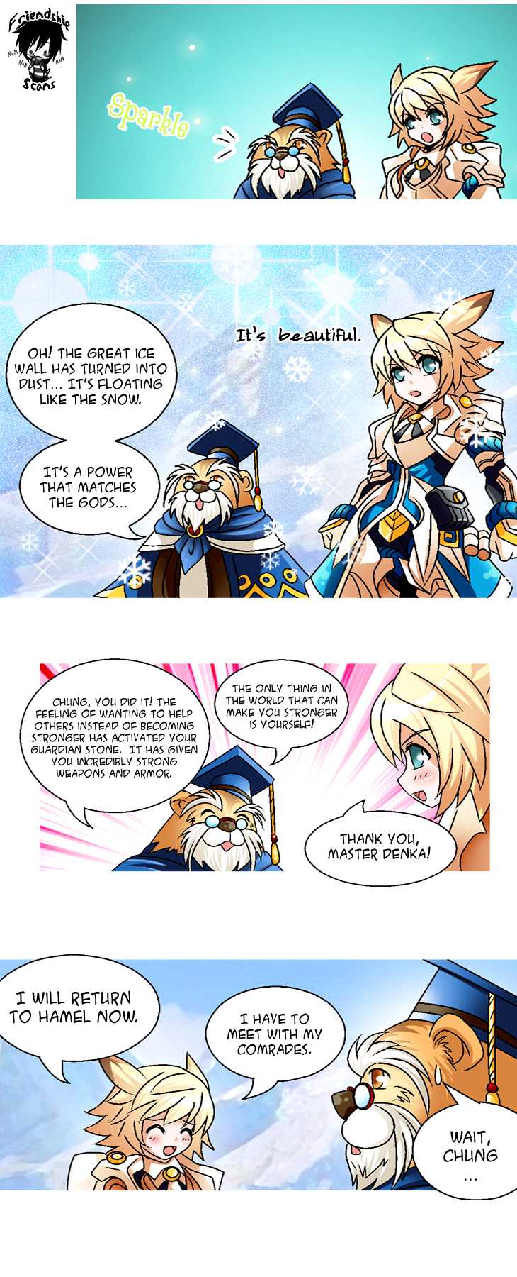 Helios Chronicles Chapter 11.2 page 17 - Chapter 11 v2 : Chung's Story - The Legend of the Shooting Guardian (Part 1)