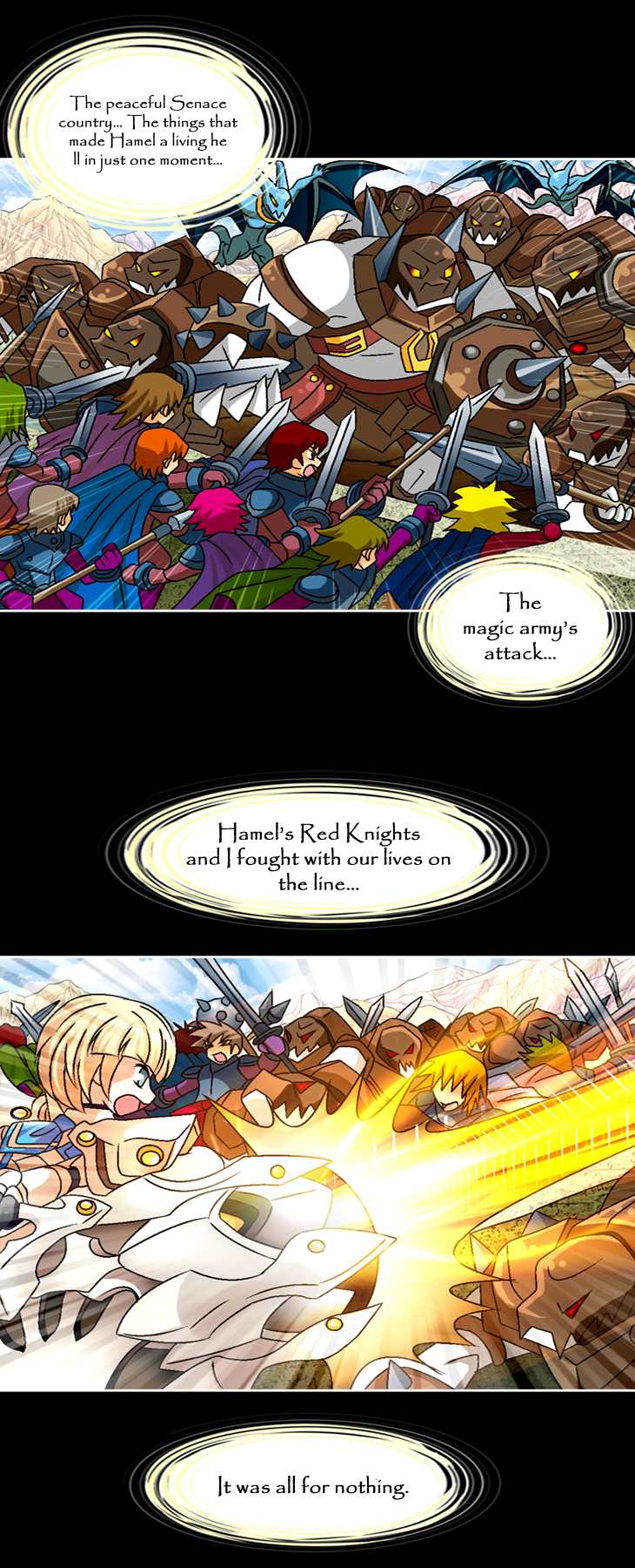 Helios Chronicles Chapter 11.2 page 4 - Chapter 11 v2 : Chung's Story - The Legend of the Shooting Guardian (Part 1)