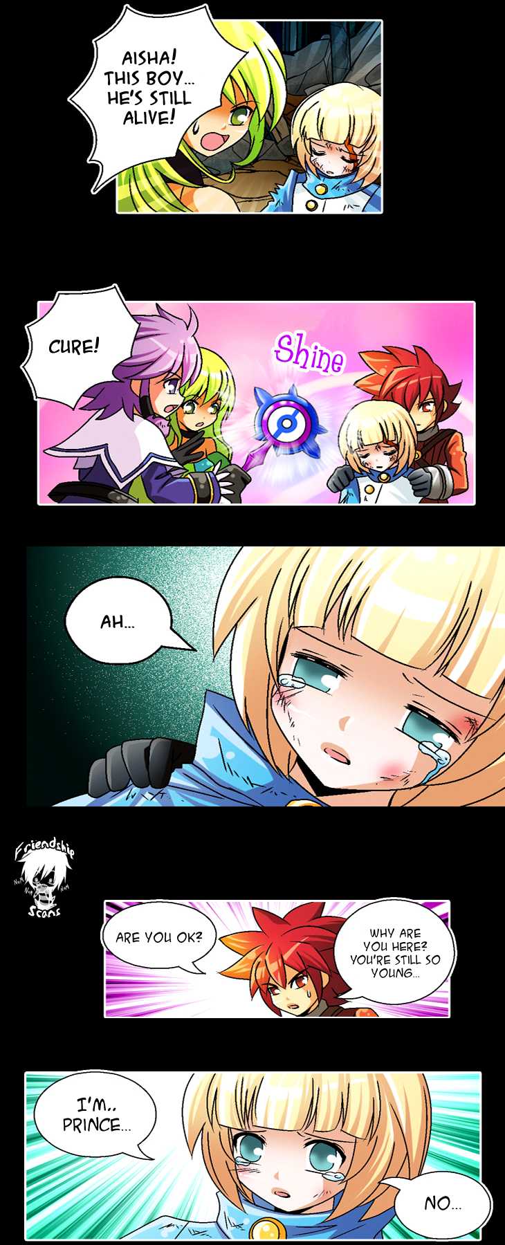 Helios Chronicles Chapter 11.2 page 7 - Chapter 11 v2 : Chung's Story - The Legend of the Shooting Guardian (Part 1)