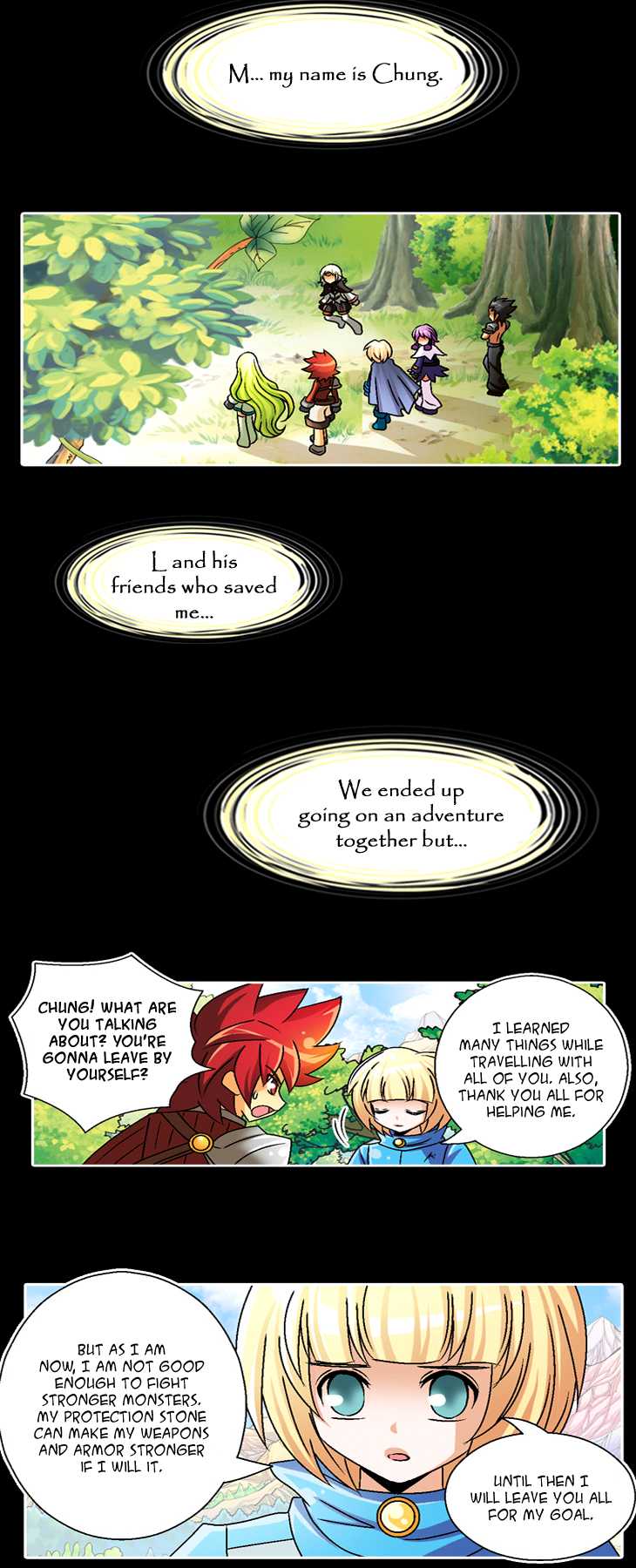 Helios Chronicles Chapter 11.2 page 8 - Chapter 11 v2 : Chung's Story - The Legend of the Shooting Guardian (Part 1)