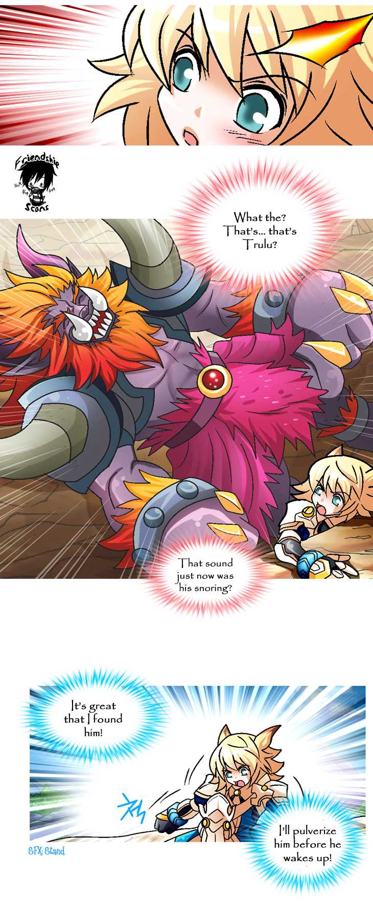Helios Chronicles Chapter 12.2 page 5 - Chapter 12 v2 : Chung's Story - The Legend of the Shooting Guardian (Part 2) [End]