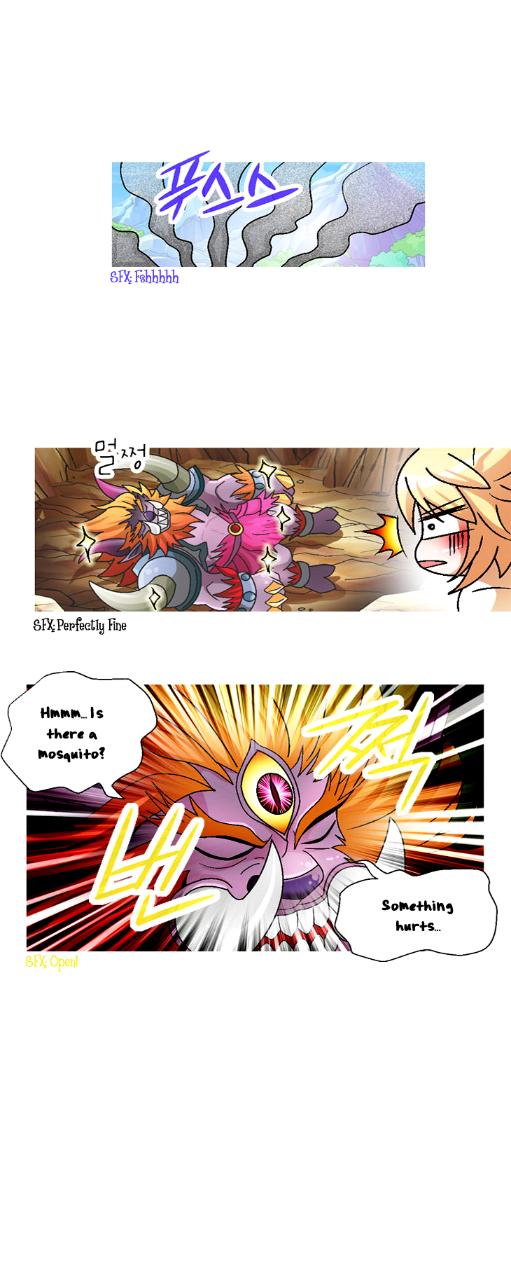 Helios Chronicles Chapter 12.2 page 7 - Chapter 12 v2 : Chung's Story - The Legend of the Shooting Guardian (Part 2) [End]