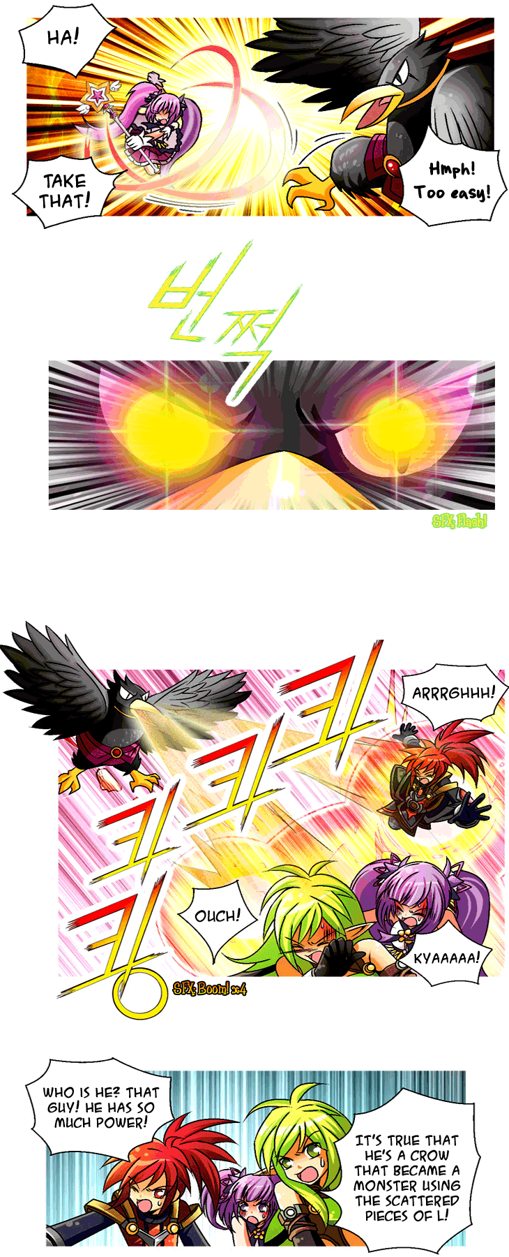 Helios Chronicles Chapter 8.2 page 11 - Chapter 8 v2 : Raven's Story - The Legend of the Weapon Takers (Part 2)