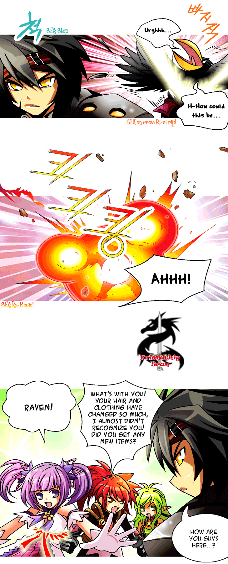 Helios Chronicles Chapter 8.2 page 13 - Chapter 8 v2 : Raven's Story - The Legend of the Weapon Takers (Part 2)