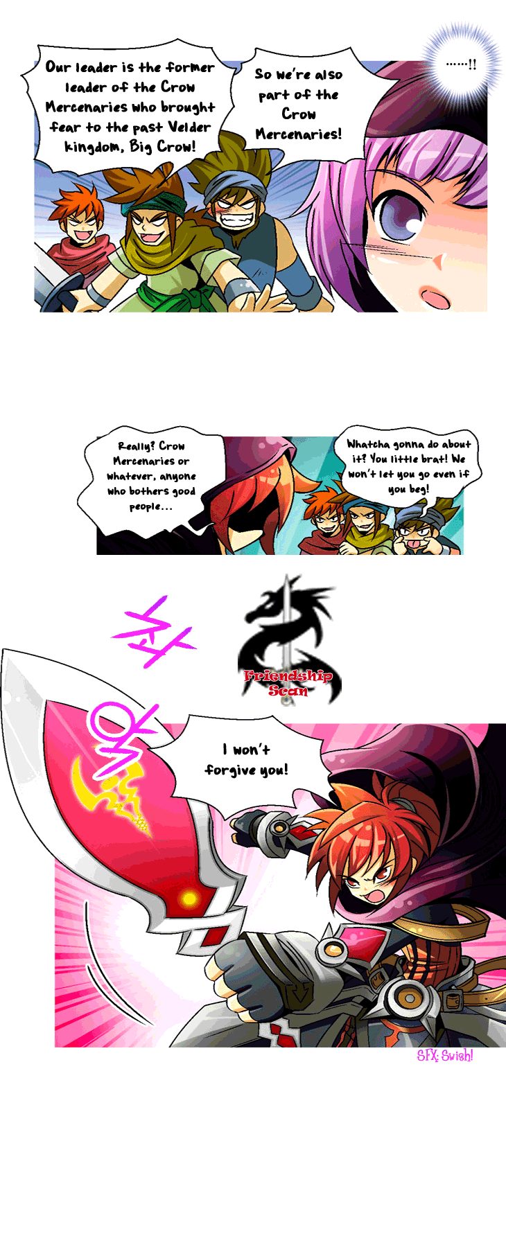 Helios Chronicles Chapter 8.2 page 3 - Chapter 8 v2 : Raven's Story - The Legend of the Weapon Takers (Part 2)