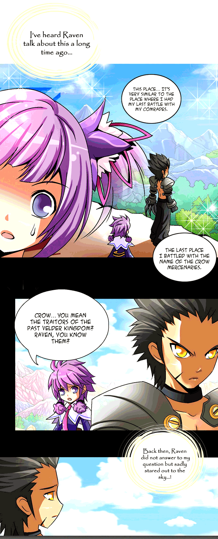 Helios Chronicles Chapter 8.2 page 5 - Chapter 8 v2 : Raven's Story - The Legend of the Weapon Takers (Part 2)