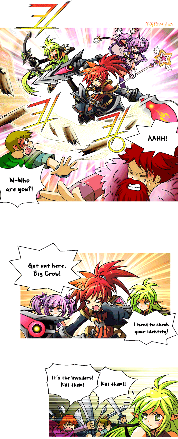 Helios Chronicles Chapter 8.2 page 7 - Chapter 8 v2 : Raven's Story - The Legend of the Weapon Takers (Part 2)