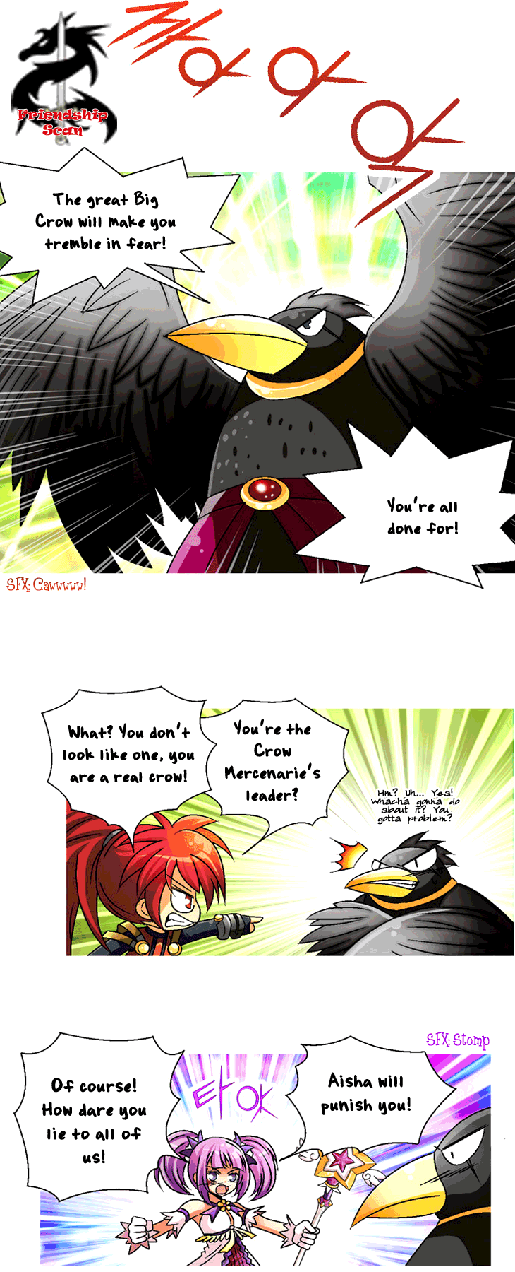 Helios Chronicles Chapter 8.2 page 9 - Chapter 8 v2 : Raven's Story - The Legend of the Weapon Takers (Part 2)