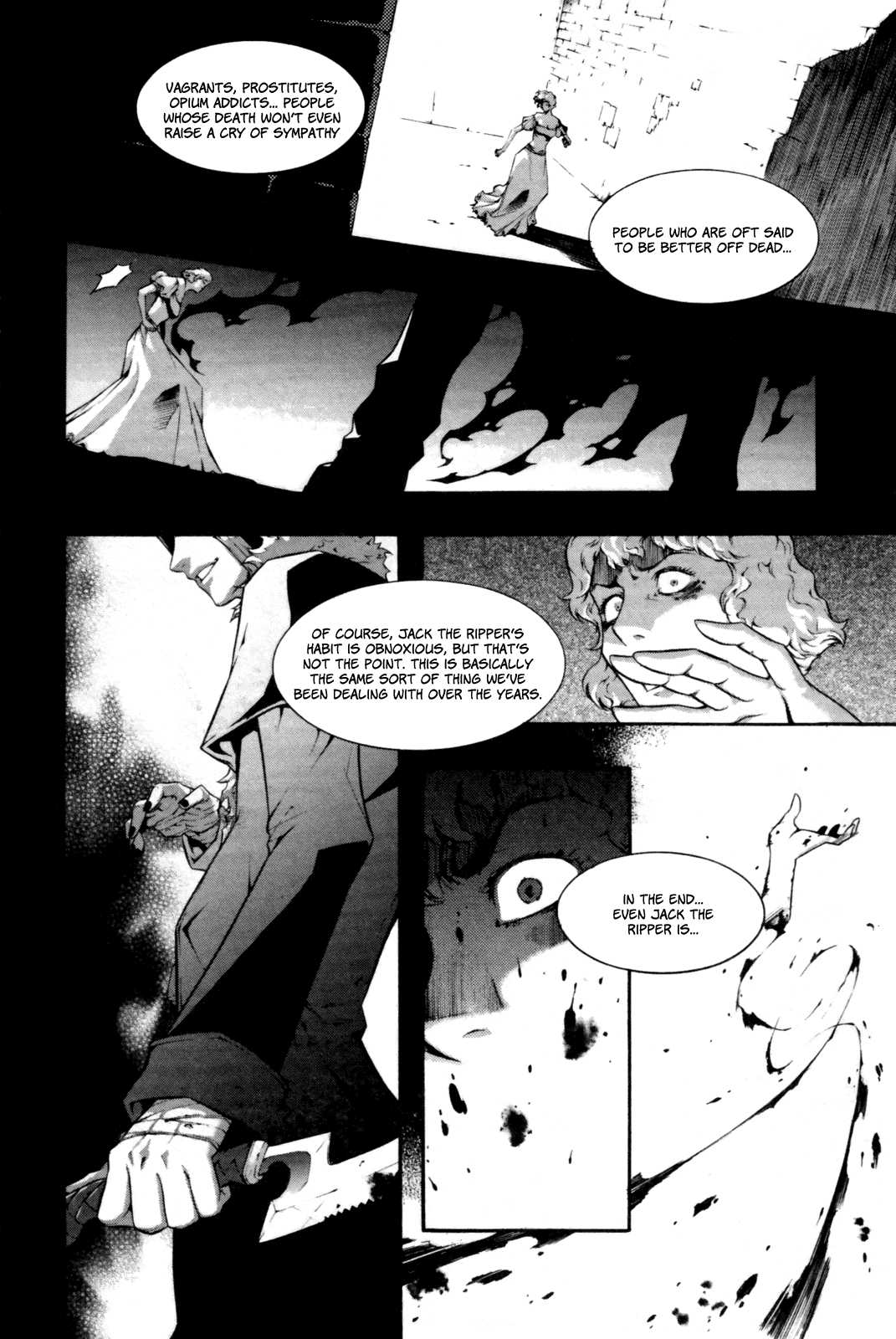 Hell Blade Chapter 1.3-2 page 22 - Vol.1 Chapter 3 v2 : Walking in the Midnight (3)