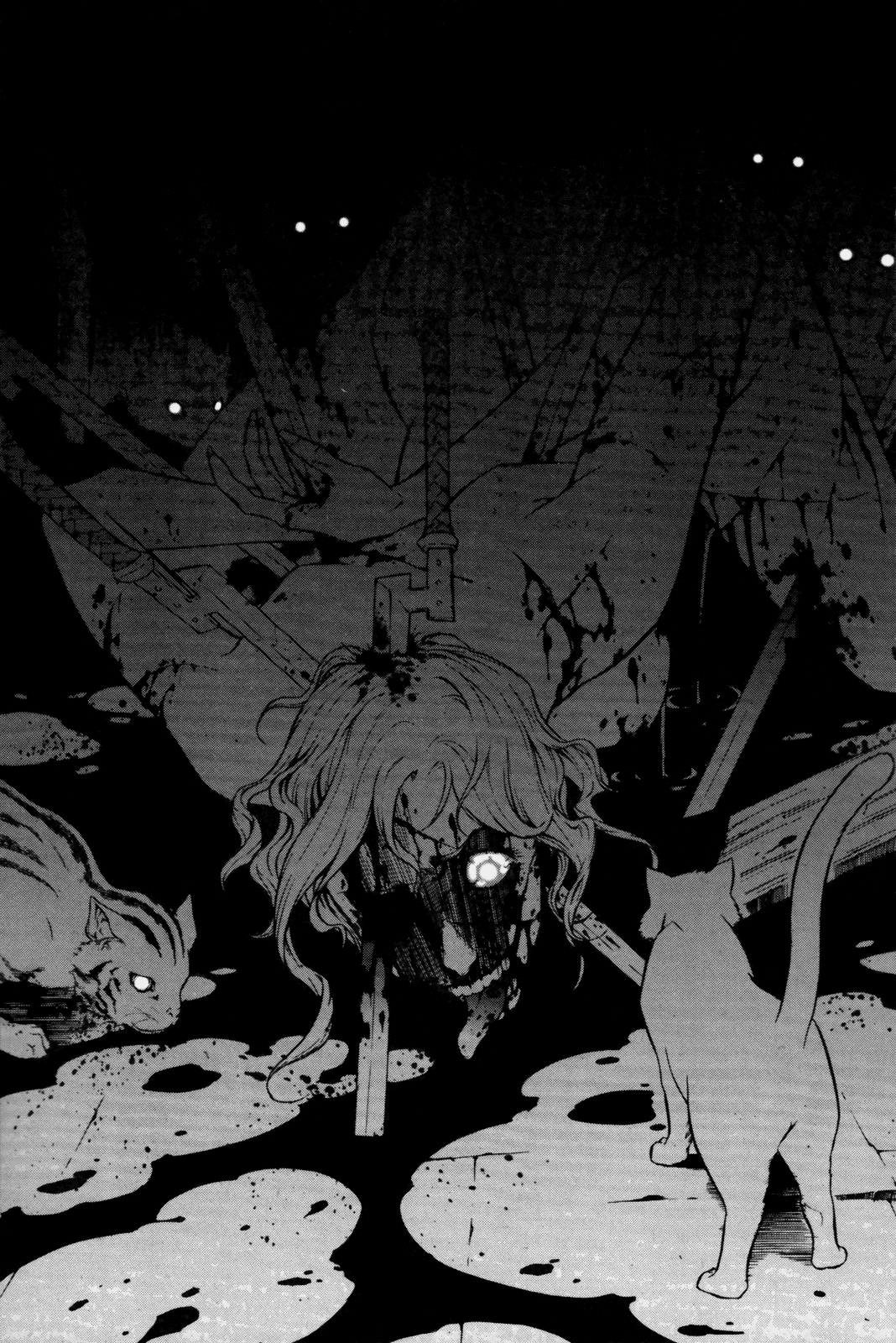 Hell Blade Chapter 1.3-2 page 4 - Vol.1 Chapter 3 v2 : Walking in the Midnight (3)