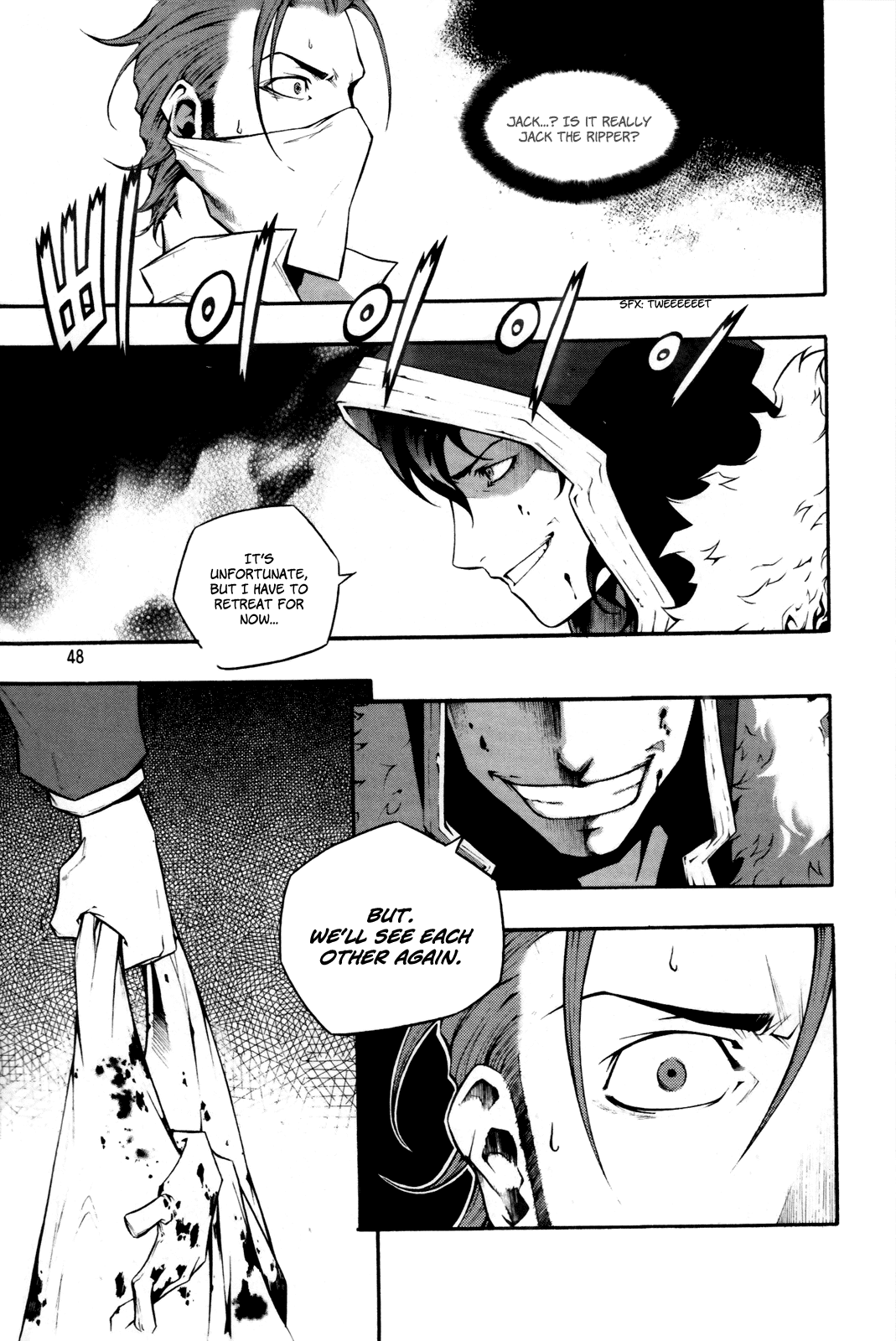 Hell Blade Chapter 1.3-2 page 7 - Vol.1 Chapter 3 v2 : Walking in the Midnight (3)