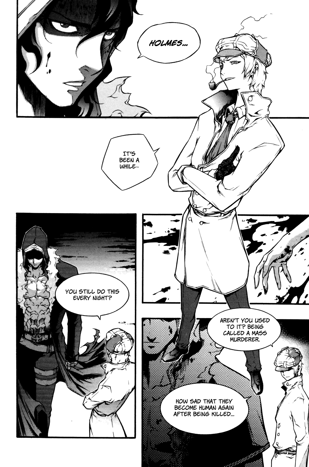 Hell Blade Chapter 1.6-2 page 16 - Vol.1 Chapter 6 v2 : Hunters (1)