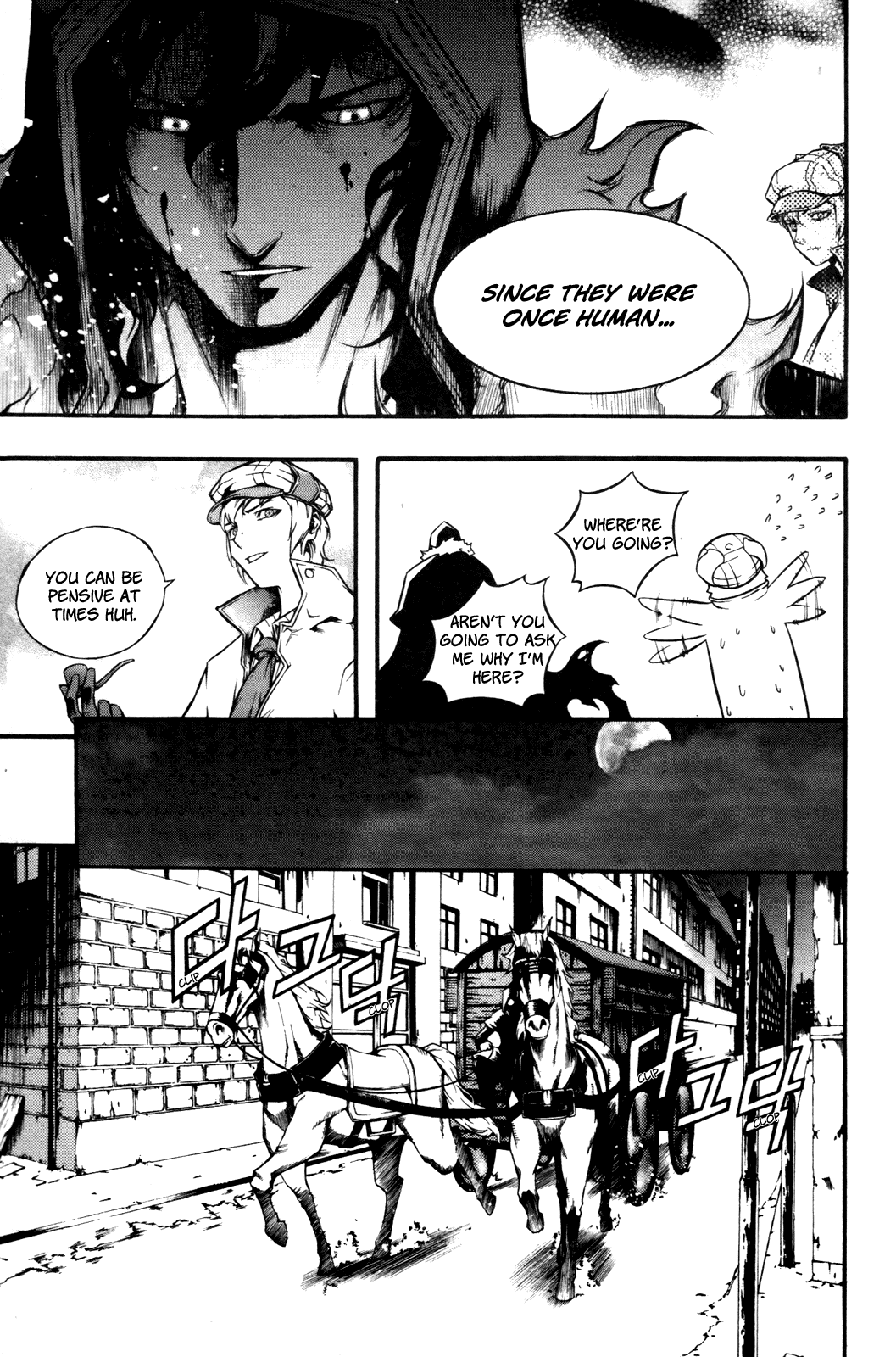 Hell Blade Chapter 1.6-2 page 17 - Vol.1 Chapter 6 v2 : Hunters (1)