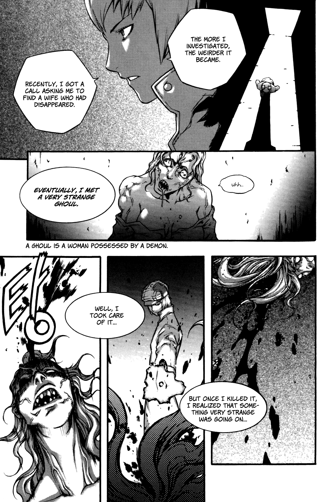 Hell Blade Chapter 1.6-2 page 19 - Vol.1 Chapter 6 v2 : Hunters (1)