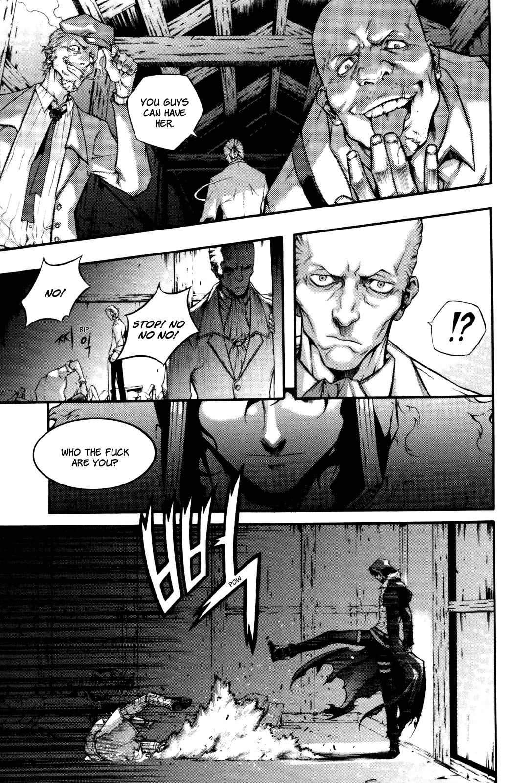 Hell Blade Chapter 1.6-2 page 5 - Vol.1 Chapter 6 v2 : Hunters (1)
