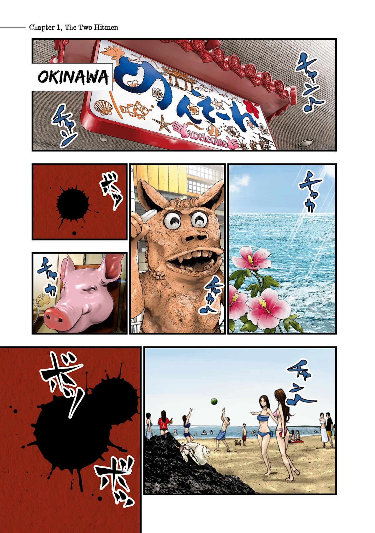 Hell Dogs Chapter 1 page 2 - Chapter 1: The Two Hitmen