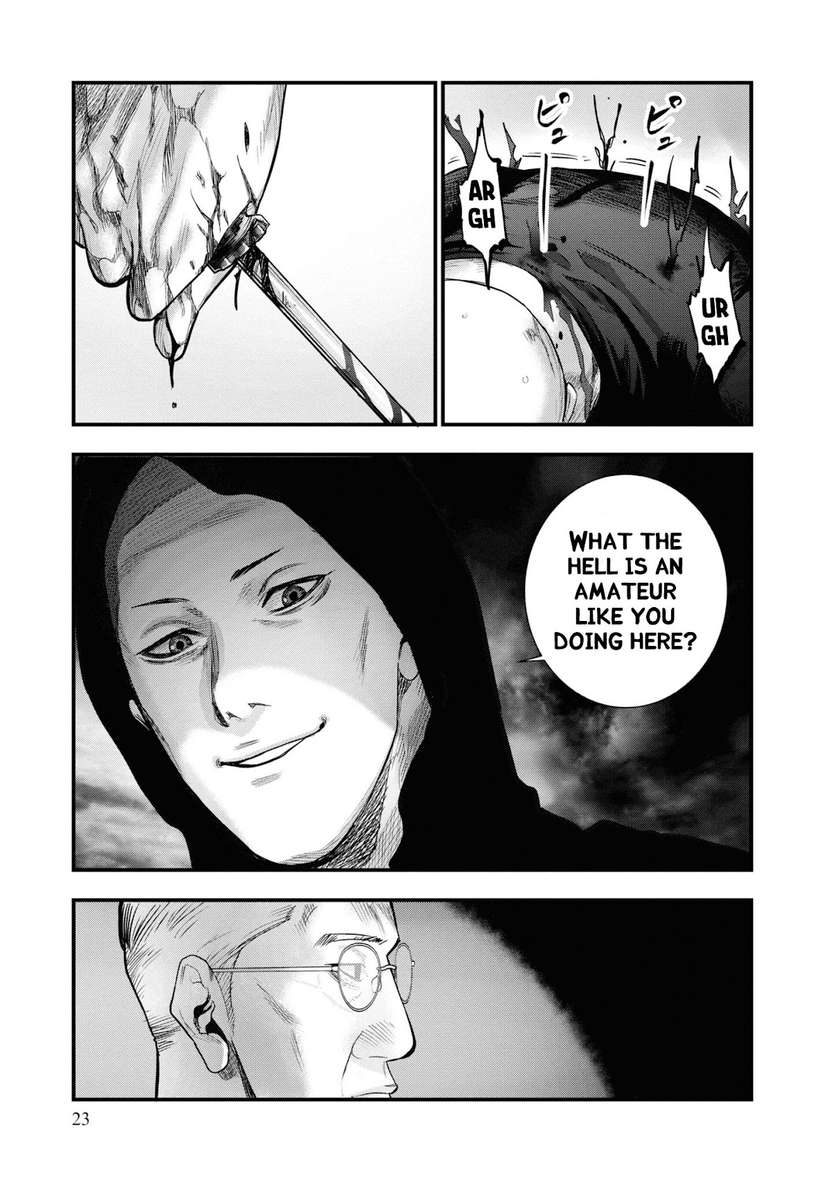 Hell Dogs Chapter 1 page 22 - Chapter 1: The Two Hitmen