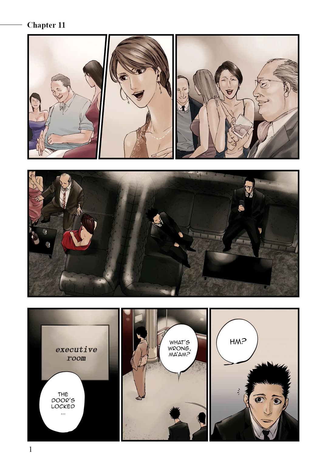 Hell Dogs Chapter 11 page 1 - Chapter 11: Female Assassin