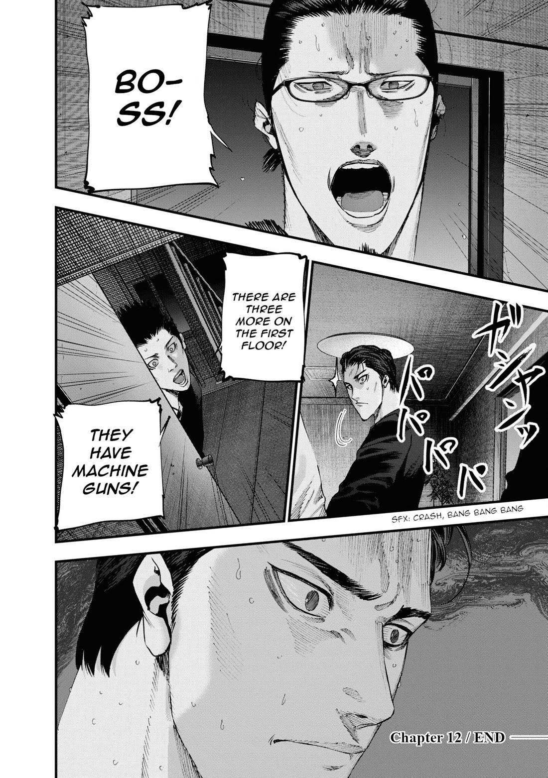 Hell Dogs Chapter 12 page 36 - Chapter 12: Kumazawa Nobuo of the Sanbagarasu