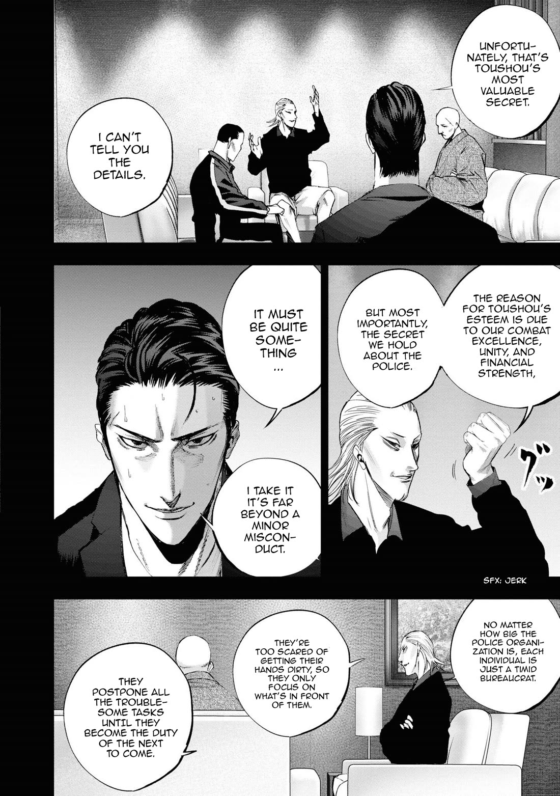 Hell Dogs Chapter 17 page 12 - Chapter 17: The Achilles' Heel of the Police