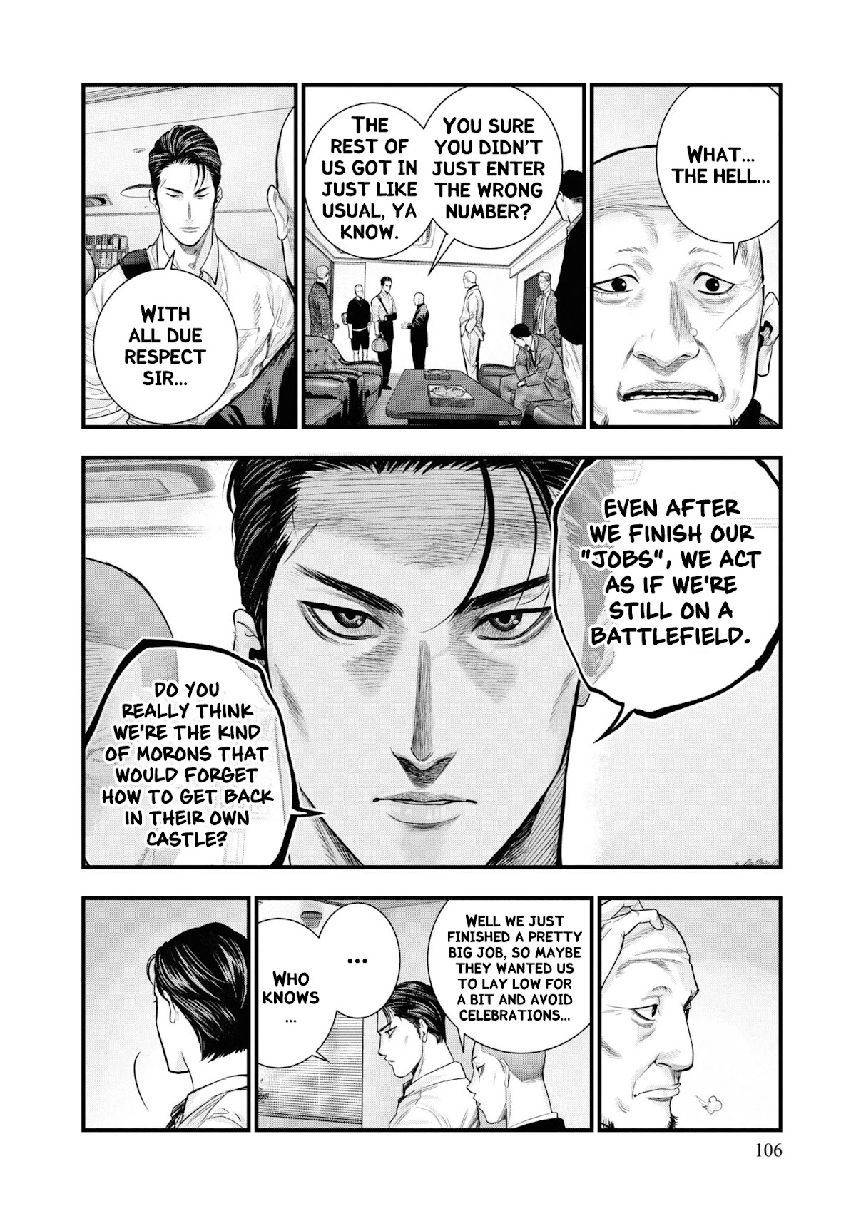 Hell Dogs Chapter 2 page 23 - Chapter 2: The Koutzu Group