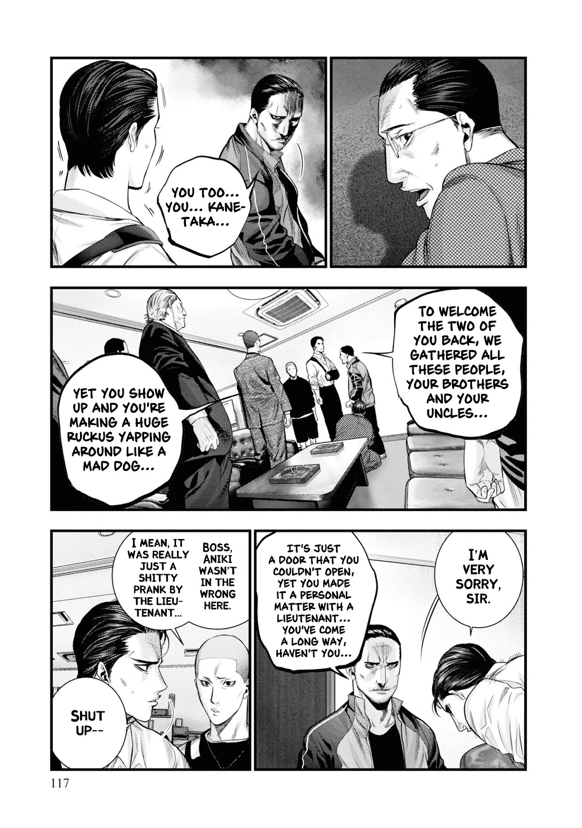 Hell Dogs Chapter 2 page 34 - Chapter 2: The Koutzu Group