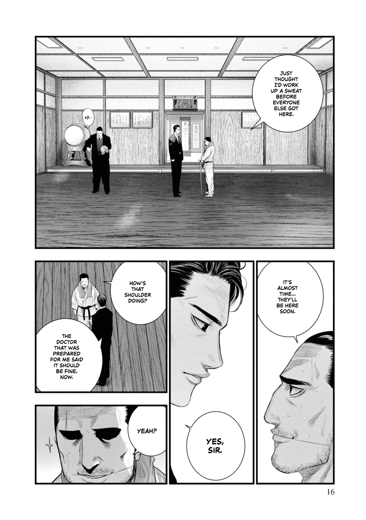 Hell Dogs Chapter 5 page 16 - Chapter 5: Toake Yoshitaka