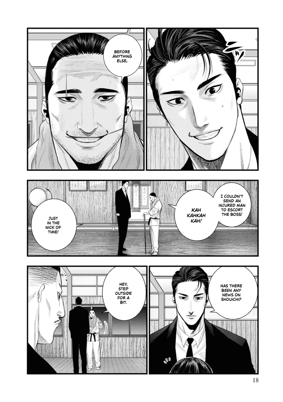 Hell Dogs Chapter 5 page 18 - Chapter 5: Toake Yoshitaka