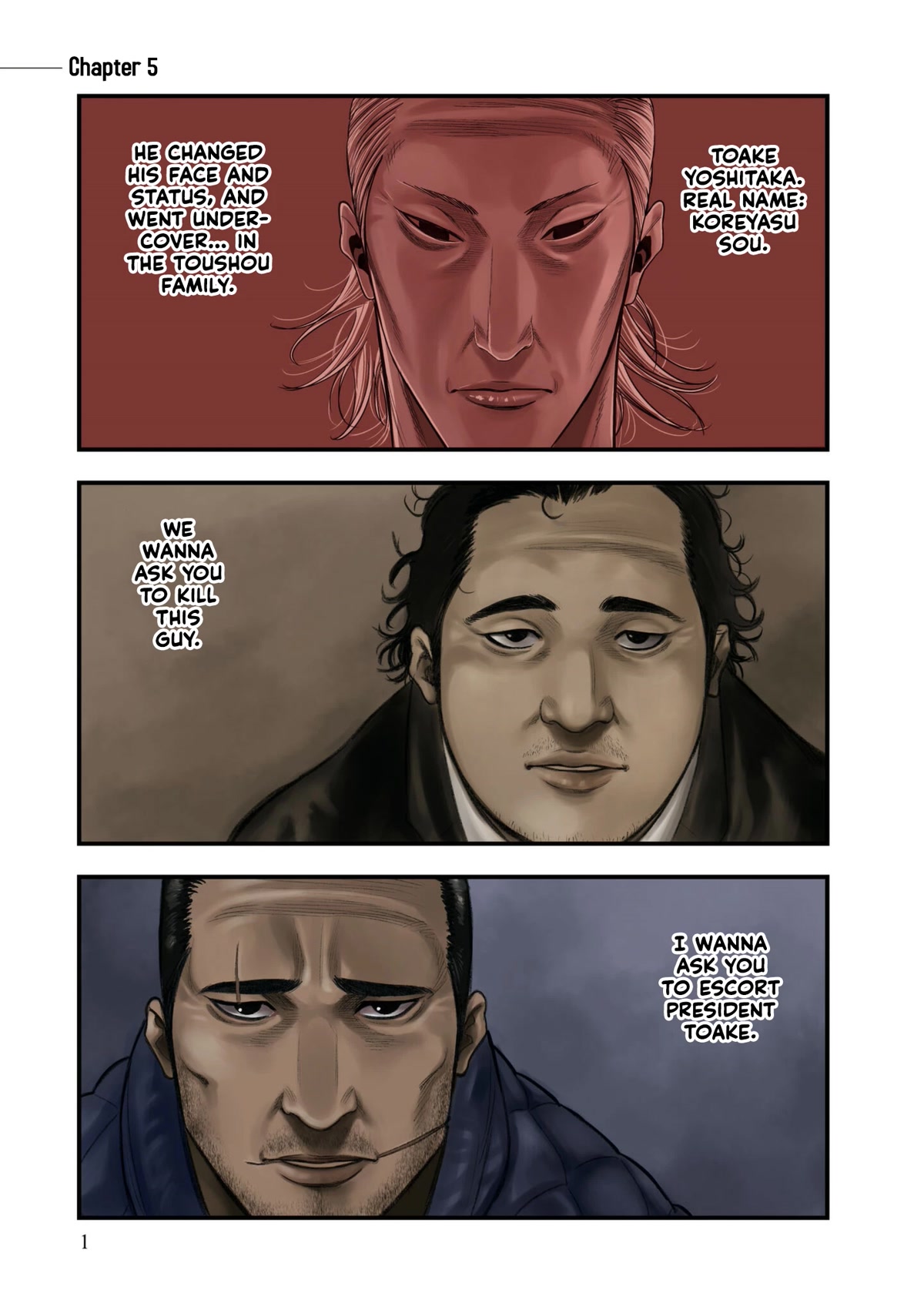 Hell Dogs Chapter 5 page 2 - Chapter 5: Toake Yoshitaka