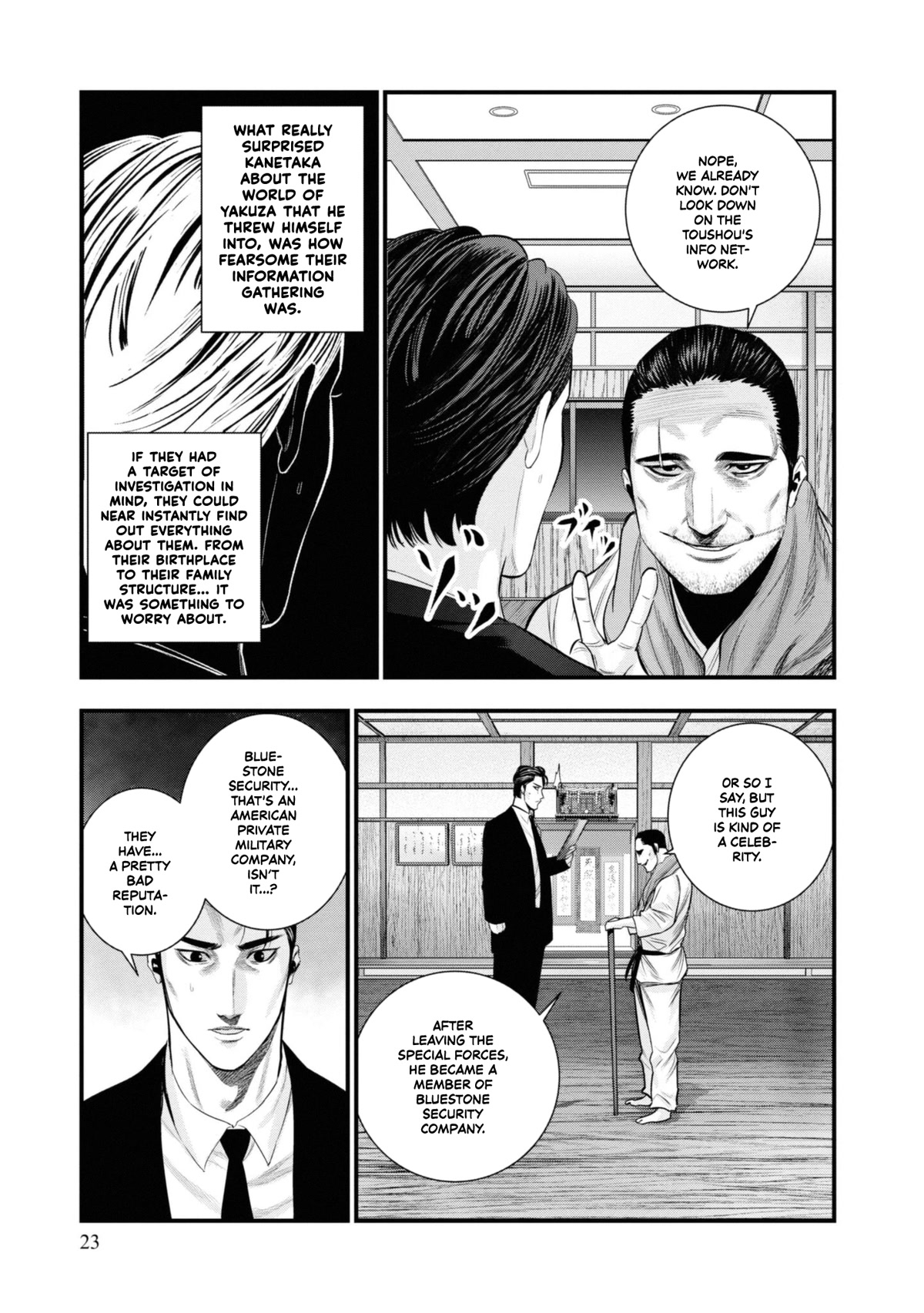 Hell Dogs Chapter 5 page 23 - Chapter 5: Toake Yoshitaka