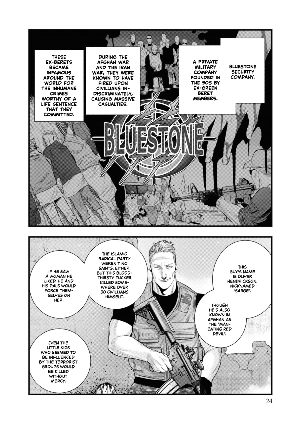 Hell Dogs Chapter 5 page 24 - Chapter 5: Toake Yoshitaka