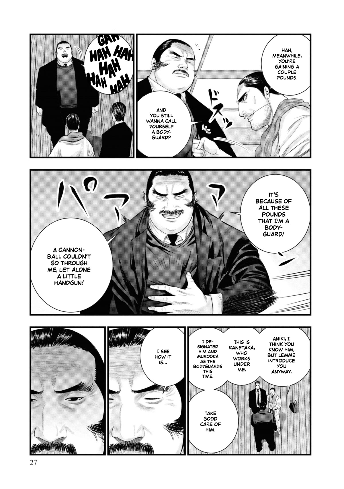 Hell Dogs Chapter 5 page 27 - Chapter 5: Toake Yoshitaka