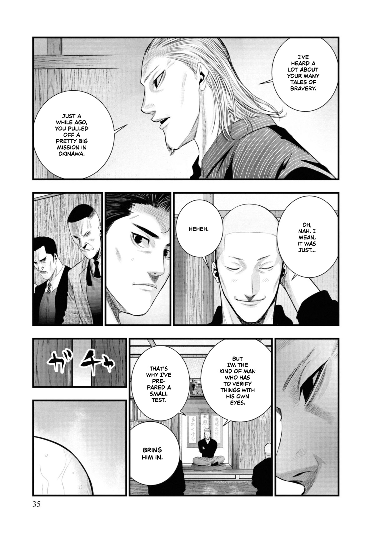 Hell Dogs Chapter 5 page 34 - Chapter 5: Toake Yoshitaka