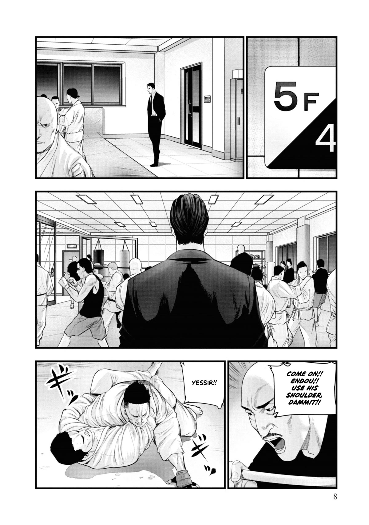 Hell Dogs Chapter 5 page 8 - Chapter 5: Toake Yoshitaka