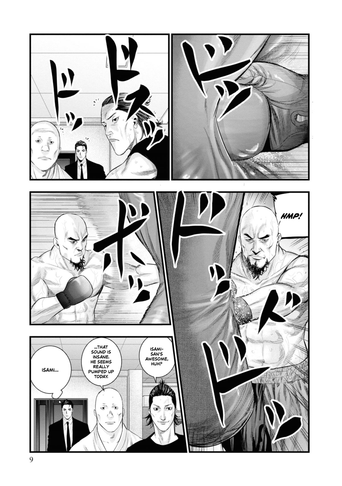 Hell Dogs Chapter 5 page 9 - Chapter 5: Toake Yoshitaka