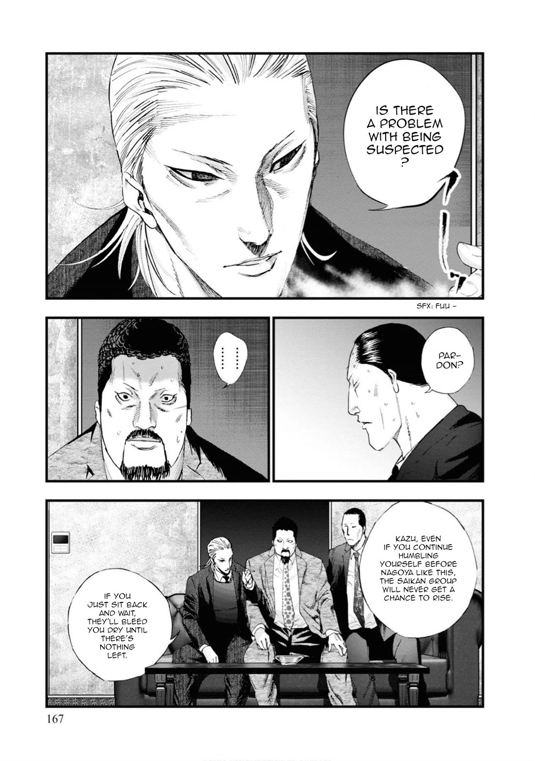 Hell Dogs Chapter 9 page 22 - Chapter 9: The Hanaoka Group
