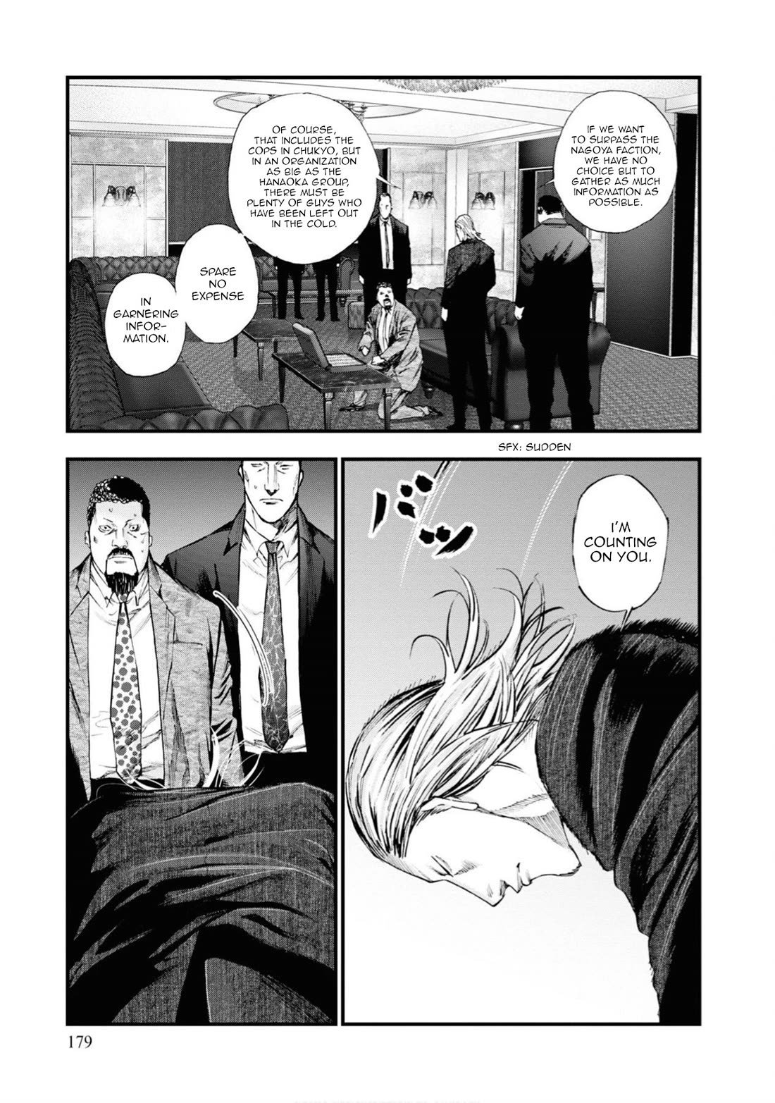 Hell Dogs Chapter 9 page 33 - Chapter 9: The Hanaoka Group