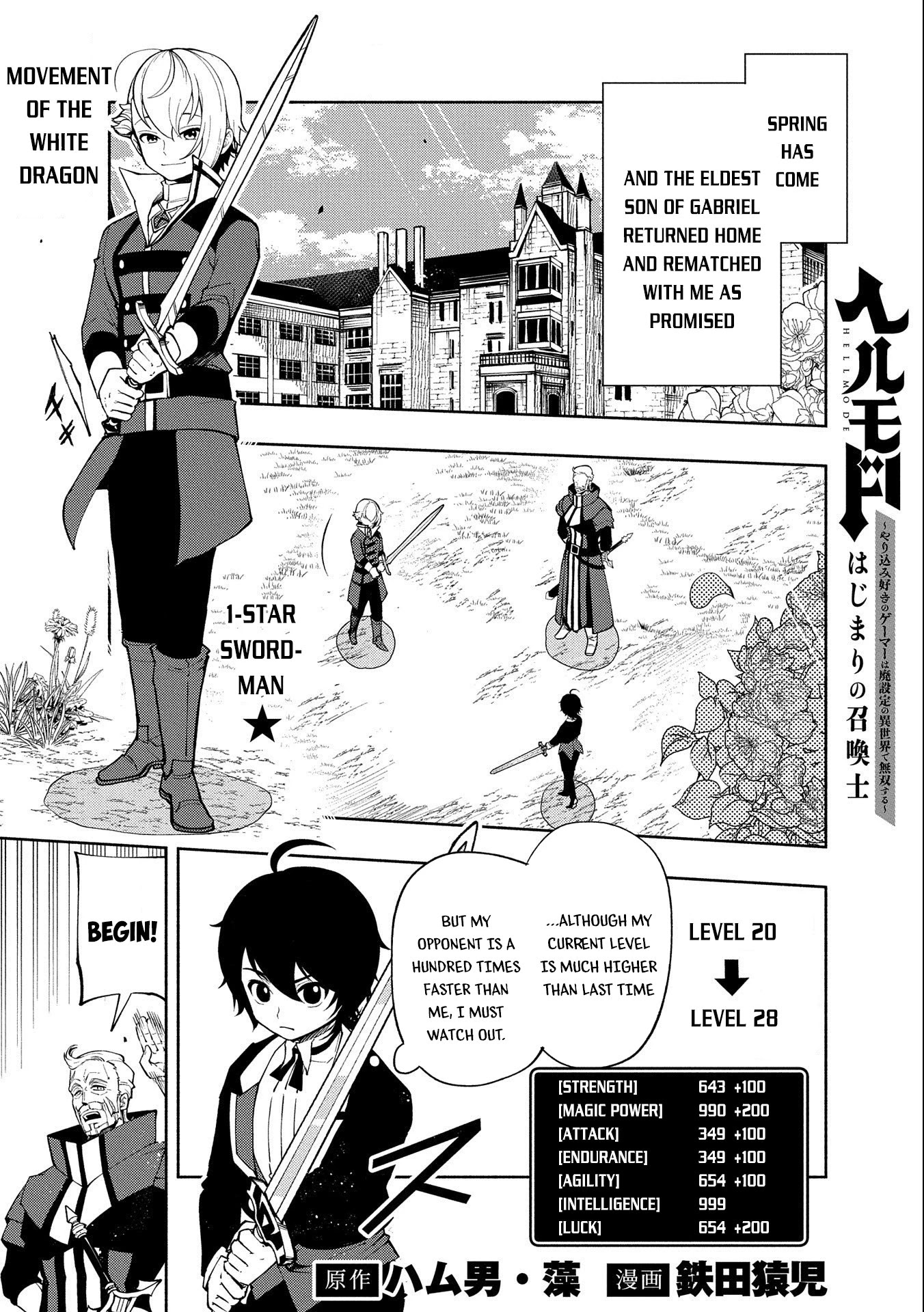 Hell Mode: Yarikomi Suki no Gamer wa Hai Settei no Isekai de Musou Suru Chapter 10 page 2 - Chapter 10