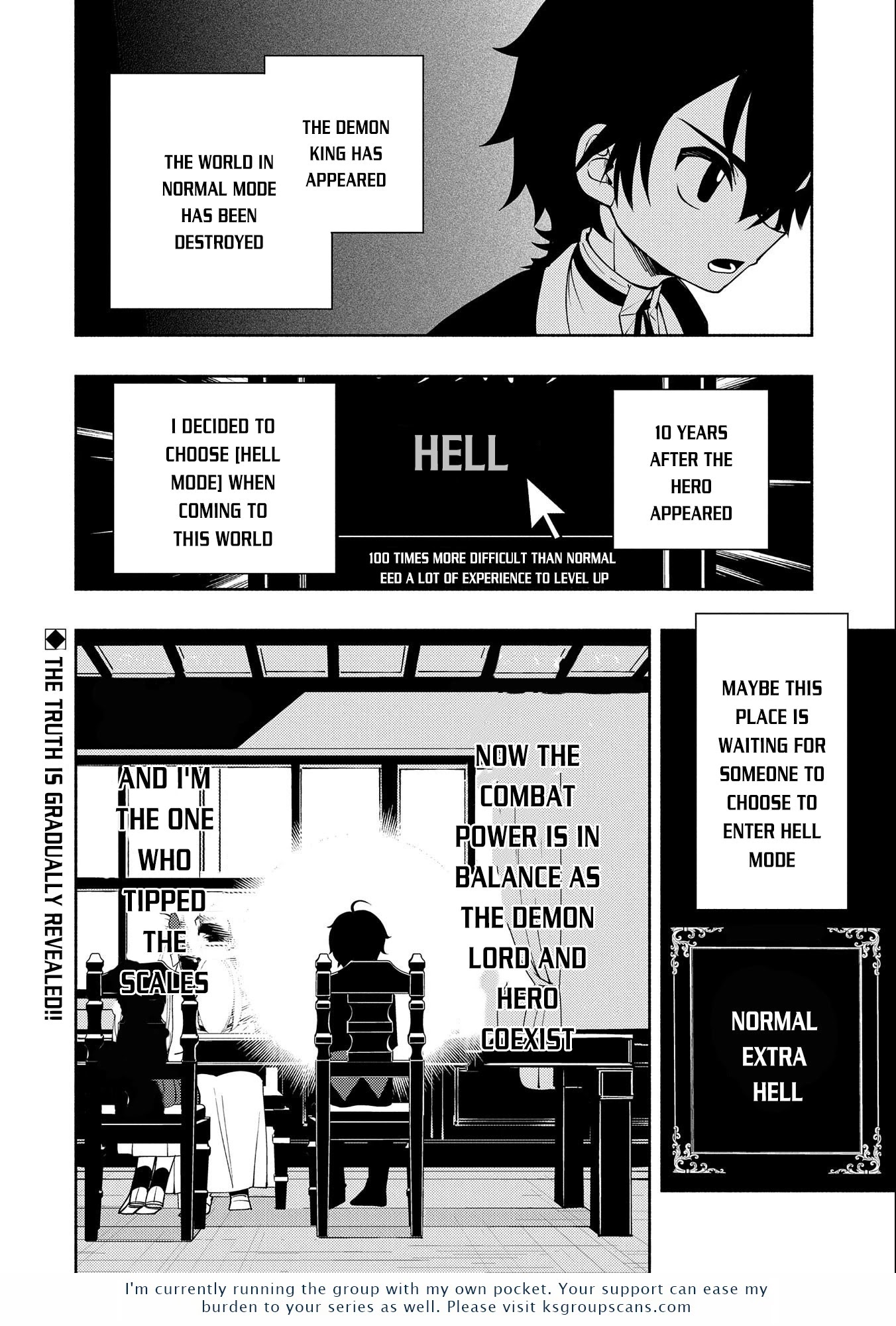 Hell Mode: Yarikomi Suki no Gamer wa Hai Settei no Isekai de Musou Suru Chapter 23 page 25 - Chapter 23: Demon King