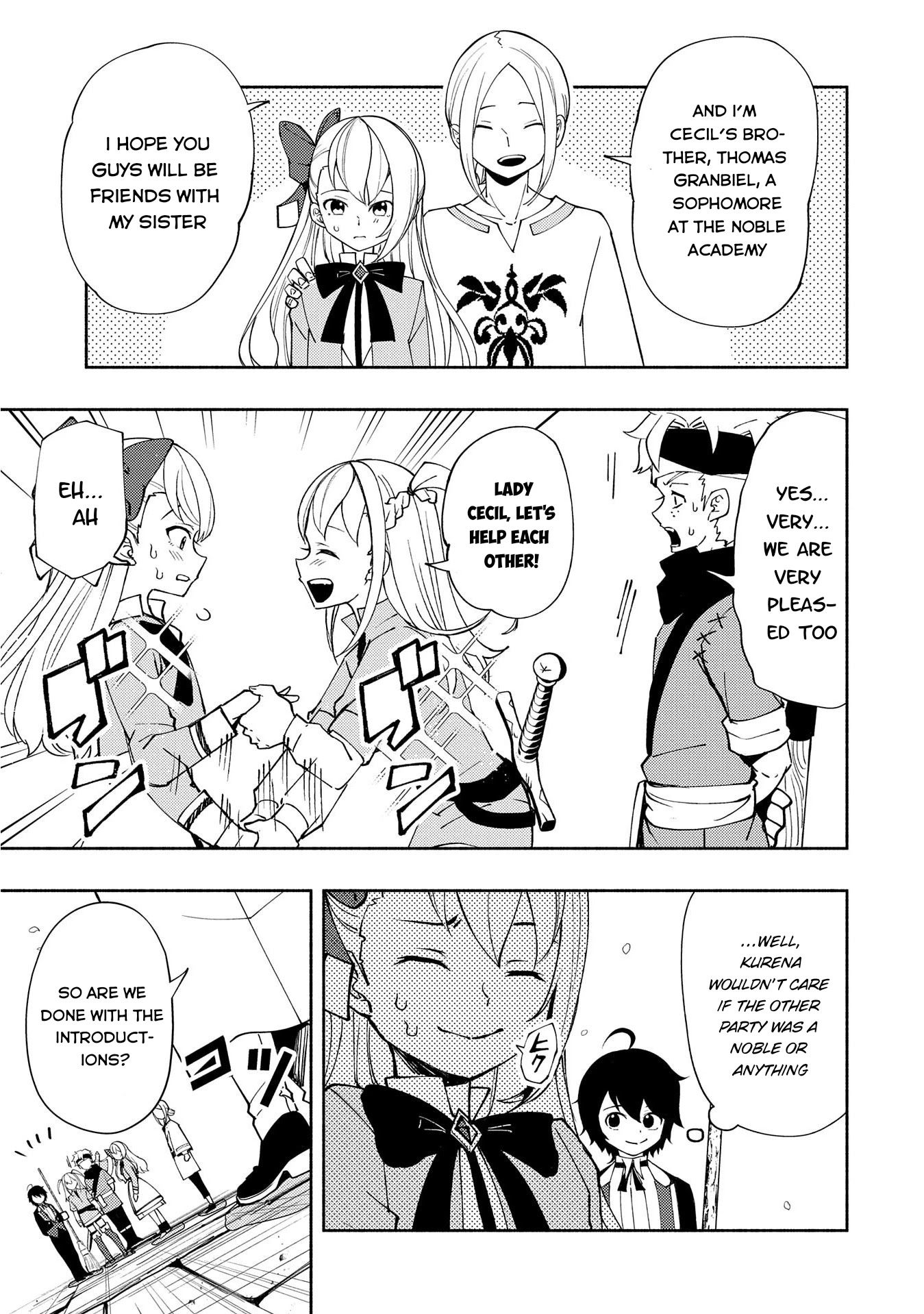 Hell Mode: Yarikomi Suki no Gamer wa Hai Settei no Isekai de Musou Suru Chapter 25 page 6 - Chapter 25: Journey to the Academy