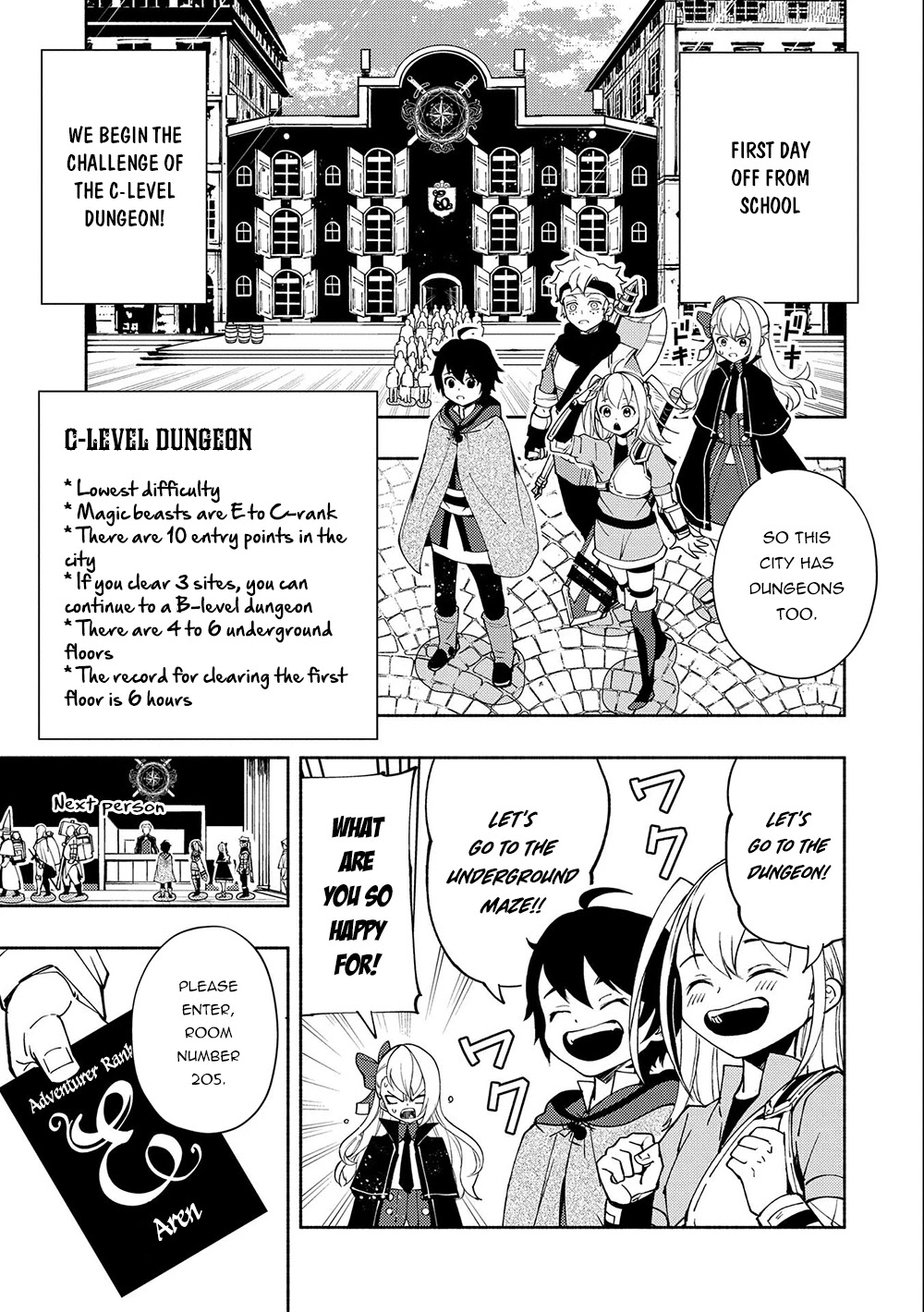 Hell Mode: Yarikomi Suki no Gamer wa Hai Settei no Isekai de Musou Suru Chapter 27 page 6 - Chapter 27: C-Level Dungeon