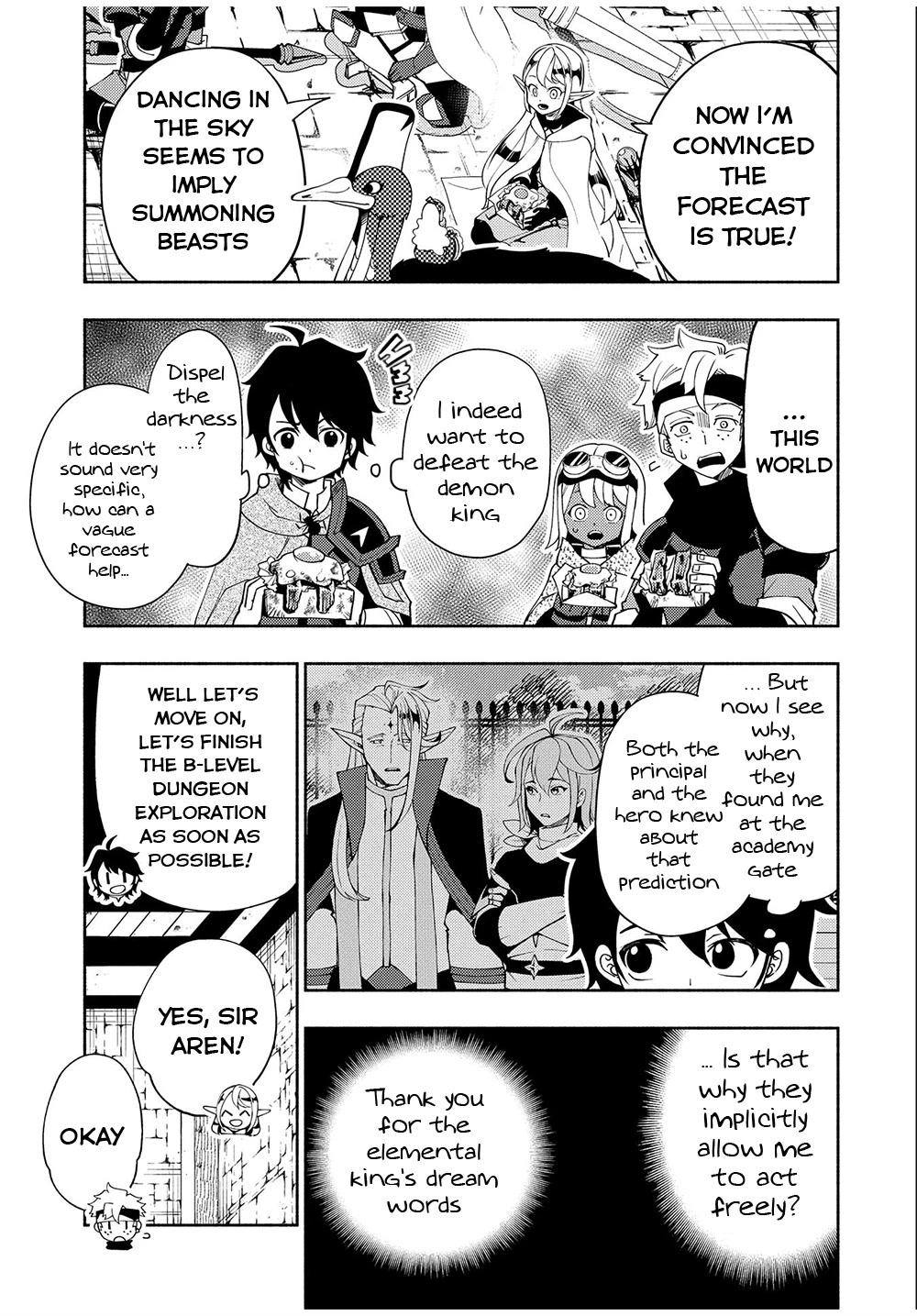 Hell Mode: Yarikomi Suki no Gamer wa Hai Settei no Isekai de Musou Suru Chapter 35 page 10 - Chapter 35: Elemental King's Forecast