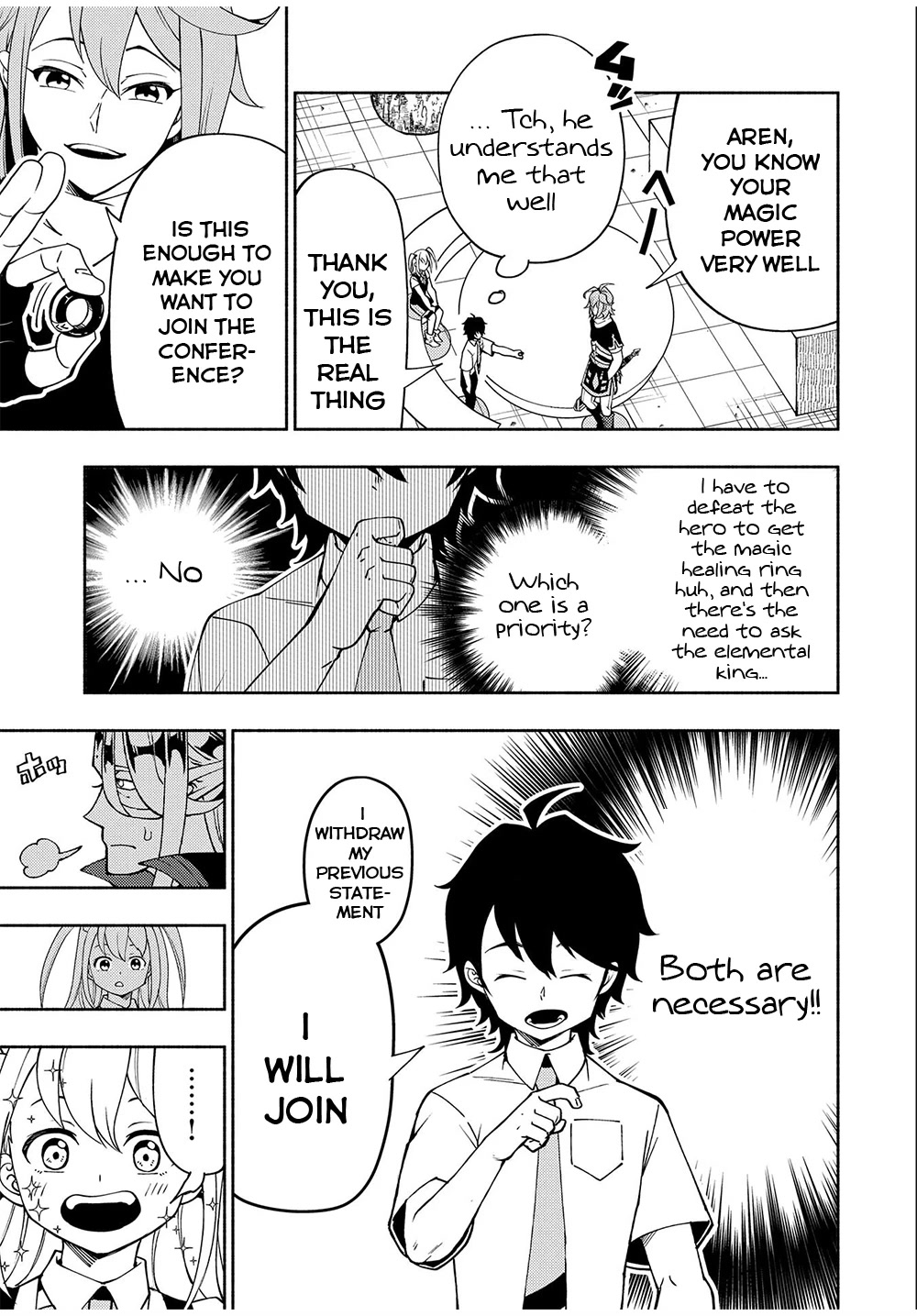Hell Mode: Yarikomi Suki no Gamer wa Hai Settei no Isekai de Musou Suru Chapter 35 page 24 - Chapter 35: Elemental King's Forecast