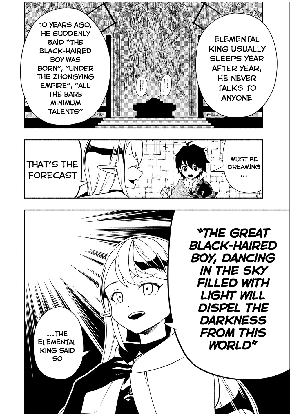 Hell Mode: Yarikomi Suki no Gamer wa Hai Settei no Isekai de Musou Suru Chapter 35 page 9 - Chapter 35: Elemental King's Forecast